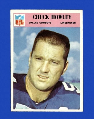 1966 Philadelphia Set-Break # 59 Chuck Howley RC VG-VGEX *GMCARDS* - Image 1 of 2