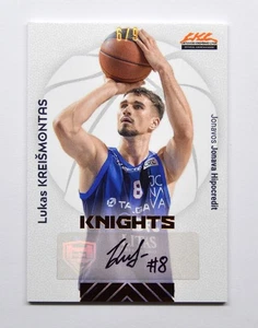 2024-25 LKL Knights Autogramm #KNI-A10 Lukas Kreismontas 6/9 - Bild 1 von 2