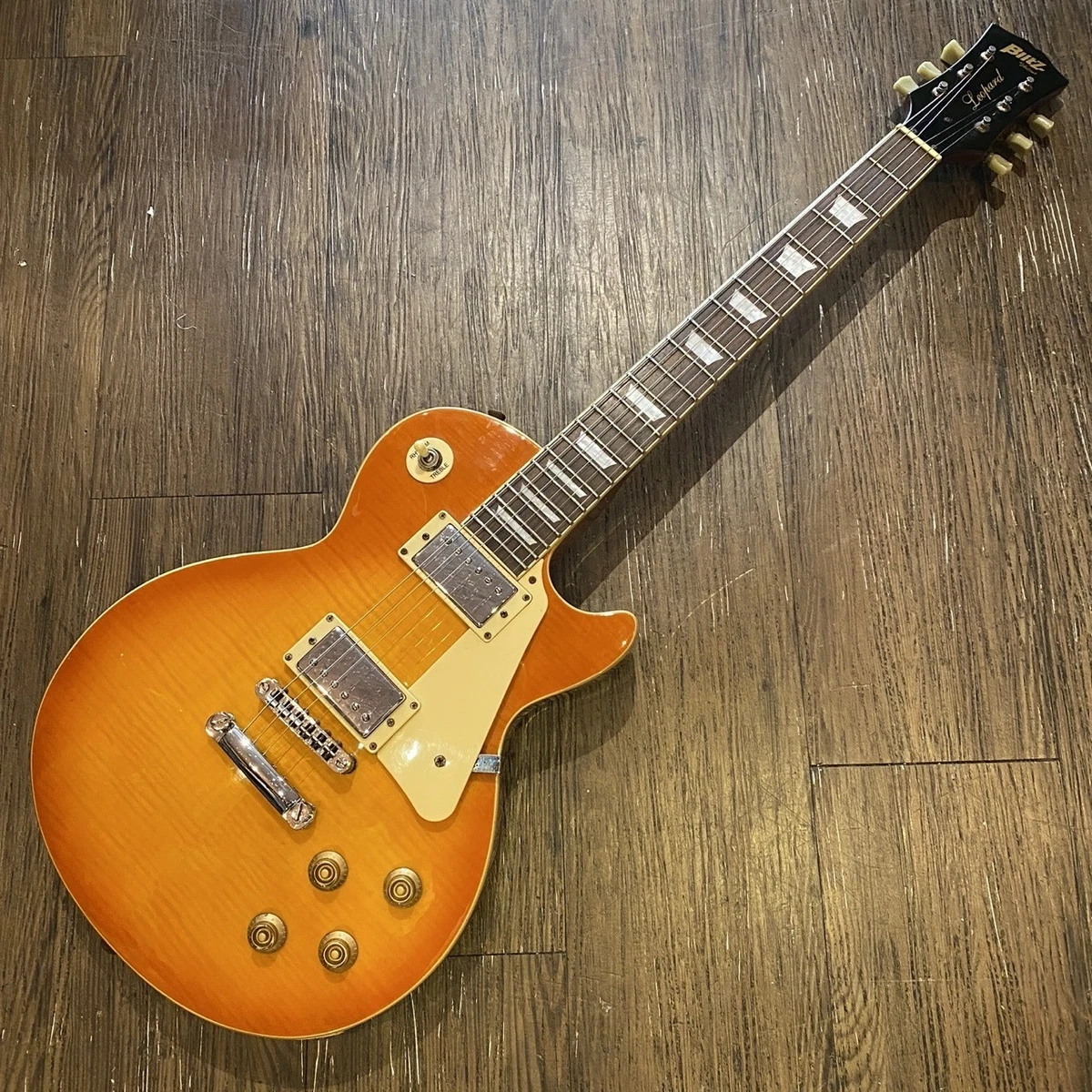 BLITZ by ARIA Leopard Les Paul Type Electric Guitar | eBay