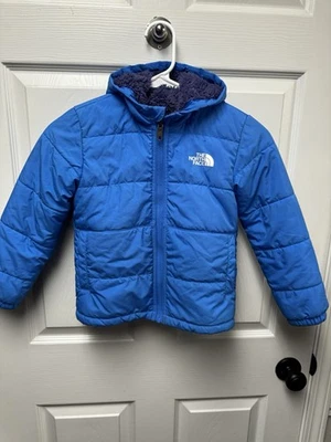 Chaqueta The North Face Niños Montaje Reversible Chimbo Cremallera Completa Con Capucha 5/6 Foto 1 de 4
