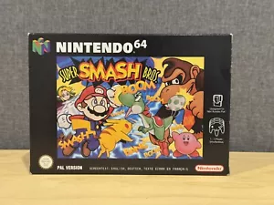 Super Smash Bros. para Nintendo 64 N64 PAL | Con Caja en Perfecto Estado - Imagen 1 de 14