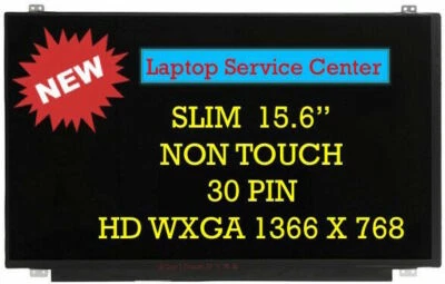 New HP 15-DB0082 15-DB0082NR 15.6" HD LCD LED Screen WXGA Display Panel - Image 1 of 4