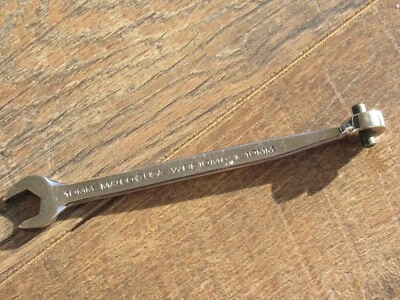 RARE MATCO 10MM WBF10M6  CHROME METRIC SPECIALTY WRENCH 10 MM WBF10 M6 NICE USED - Image 1 of 4