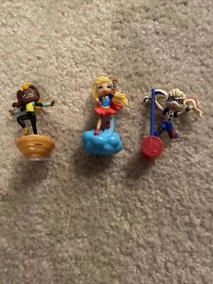 DC Super Hero Girls Mini Harley Quinn, Supergirl And Bumblebee Foto 1 de 4