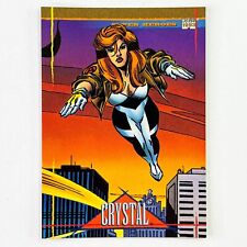Skybox Marvel Universe 1994 Crystal #92 Super Heroes Series 4 Base Avengers