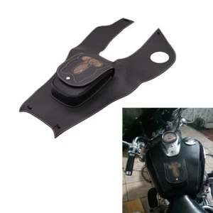 Artificial Leather Right Tank Cap Panel Cover Bag For Yamaha XVS650 1999 -2007 - Picture 1 of 10