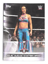 2019 Topps WWE SummerSlam Mickie James Challenges Asuka NXT Championship DR-28