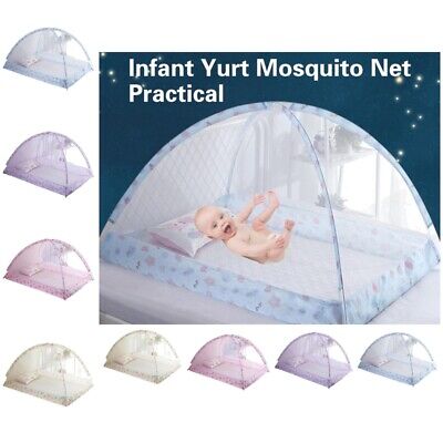 Bed Curtain Full Cover Design Anti- Infant Yurt  Net Polyester • 23.85$