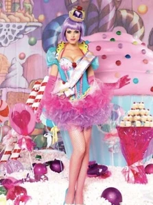 Deluxe Leg Avenue Queen Cupcake Katy Perry Kostüm. GROß - Bild 1 von 2