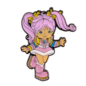 Rainbow Brite Enamel Pin: Tickled Pink - Picture 1 of 4
