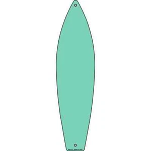 Neuwertige feste Farbstoff Sublimation 2"x8" Surfbrett Magnet Kühlschrank Küche - Bild 1 von 1