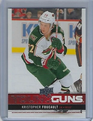 2012-13 Upper Deck #226 Kristopher Foucault Young Guns Rookie Card - Image 1 of 2