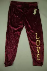 Womens Pajamas Pants Size XL Lounge Soft Stretch Sleepwear PJs Bottoms LOVE New - Picture 1 of 6