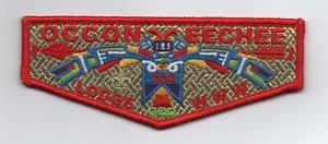 Occoneechee Lodge 104, S-? (Nueva Hermandad - Actual) Flap, Respaldo Moritz, Como Nuevo - Imagen 1 de 1