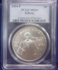 2004P Thomas Edison Commemorative $1 Pcgs Ms69