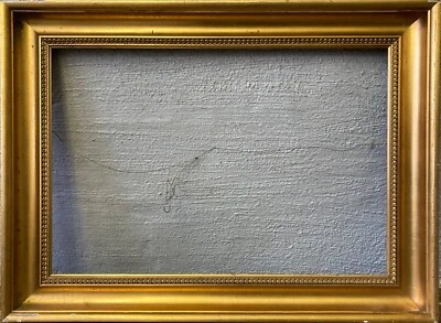 Frame Gold Vintage Mid Century Profilrahmen Falzmaße 35,2 X 49,2 CM Antique - Image 1 of 4