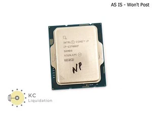 Intel Core i7-13700KF SRMB9 3.4GHz 16-Core LGA1700 Processor - AS IS No Post - Picture 1 of 2