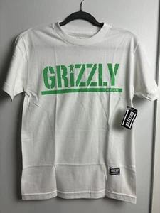 NUOVA T-SHIRT GIOVENTÙ GRIZZLY GRIPTAPE ORSO TAGLIA S - Foto 1 di 4