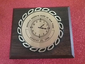 Federal Reserve Bank of New York Briefbeschwerer 13.09.1990 - Bild 1 von 2