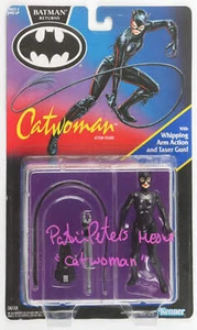 Patricia Peters Signed (JSA) 1991 Kenner "Batman Returns" Catwoman 5" Action Fig - Bild 1 von 3