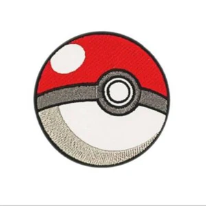 Pokemon Poke Ball Embroidered Patch -new - Picture 1 of 4