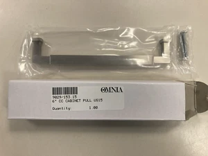 Lot of 6 Omnia 9029/153.15  US15 Ultima III Square Grip Cabinet/Door Pull 6 in. - Picture 1 of 2