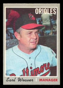 1970 TOPPS OPC O PEE CHEE BASEBALL #148 EARL WEAVER NM BALTIMORE ORIOLES Card - Picture 1 of 2