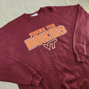 Vintage Virginia Tech Hokies Sweatshirt Herren XXL USA Made 90s Crewneck Pluma - Bild 1 von 10