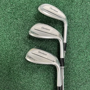 New Cleveland CBX 4 ZipCore Wedge Set 50.12° AW 54.14° SW 58.12° LW KBS Wedges - Picture 1 of 6