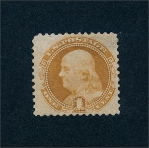 drbobstamps US Scott #112 postfrisch leicht aufklappbar Briefmarke Katze 600 $ - Bild 1 von 2