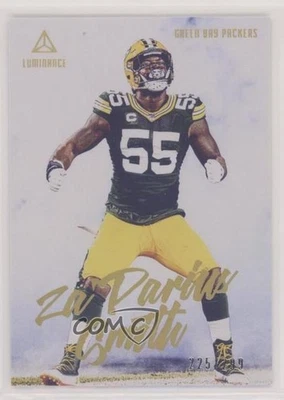 2020 Panini Luminance Gold /299 Za'Darius Smith #44 - Image 1 of 2