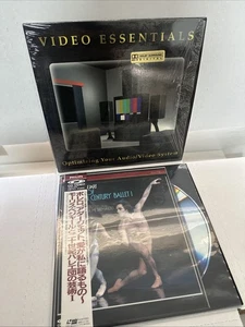Video Essentials - Optimizing Your Audio/Video System Laserdisc Bundle 1996 Obi - Picture 1 of 4