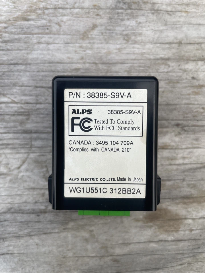 Módulo de entrada sin llave/bloqueo robo Honda Pilot 2003-2008 OEM 38385-S9V-A Foto 1 de 3