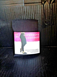 Unterwegs! Supersoft Leggings S - M schwarz Stretch perfekter Stoff - Bild 1 von 2
