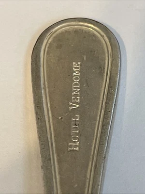 Hotel Vendome Spoon Vintage Souvenir Collectible - Image 1 of 3