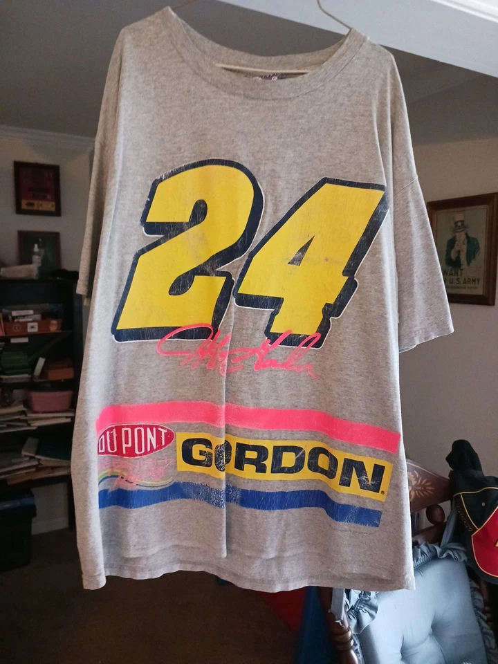 Camisa de manga corta Jeff Gordon gris XL Foto 1 de 1