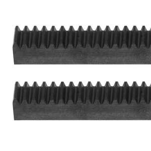 Steel Gear Rack, 2 Pcs 1.5Mod 500mm x 15mm x 15mm Total 3.3 ft Heavy Duty Linear - Picture 1 of 7