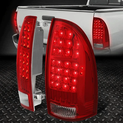 [LED COMPLETO]PARA 05-15 TOYOTA TACOMA CARCASA ROJA LUZ TRASERA FRENO FAROS ESTACIONAMIENTO Foto 1 de 4