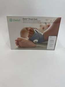 Owlet Dream Sock Baby Monitor Blue New & Factory Sealed - Picture 1 of 5