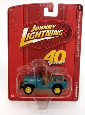 Johnny Lightning Celebrating 40 Years 1966 Jeep CJ-5 1:64 - Image 1 of 3