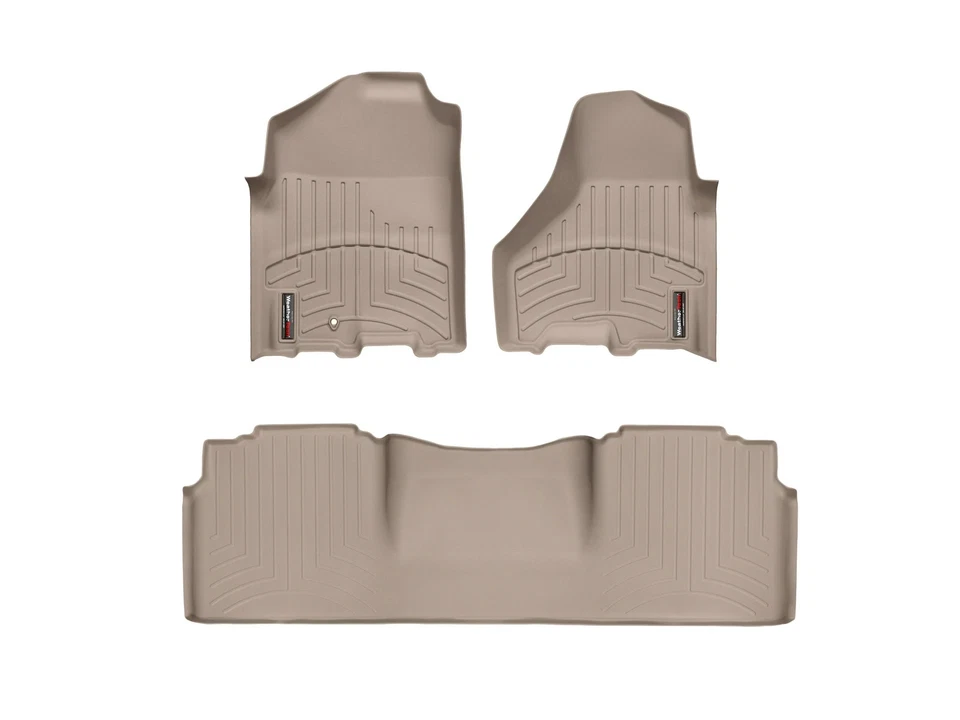 WeatherTech FloorLiner para RAM 2500/3500 2010-2011 - 1ª y 2ª fila, bronceado Foto 1 de 1