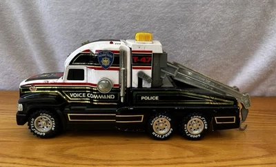 Buddy L SLM Inc Voice Command Vintage 1992 Highway Patrol Tow Truck T47 Lights - Image 1 of 4
