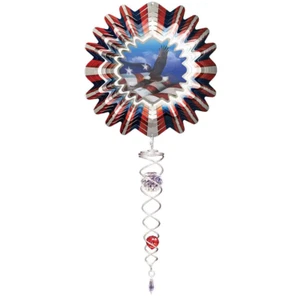 Spinfinity 787 Animated Patriotic Mini Set aus Edelstahl Blickfang - Bild 1 von 1