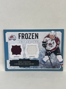2013-14 Upper Deck Artifacts Frozen Artifacts Paul Stastny Jersey