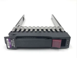 507284-001 HP 300GB 6G DP 10K SAS SFF Hard Drive Tray Caddy NO Screws - Picture 1 of 2
