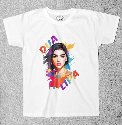 ANKI21 Dua Lipa 001 Childrens/kids t shirts/t-shirts