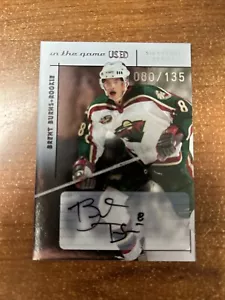 Brent Burns 147 Nel Gioco Usato Serie Firma Auto Rookie /135 - Foto 1 di 2