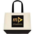 My Studios Official Two-Tone Deluxe Classic Cotton Tote Bags - Shopping Bag