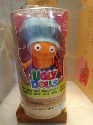 UGLY DOLLS Series 1 SAVVY CHEF WAGE Figure with 3 Surprises Inside by Hasbro Cover