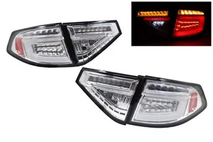 NUEVAS luces traseras secuenciales LED cromadas para Subaru Impreza WRX Hatchback 2008~2014 - Imagen 1 de 11